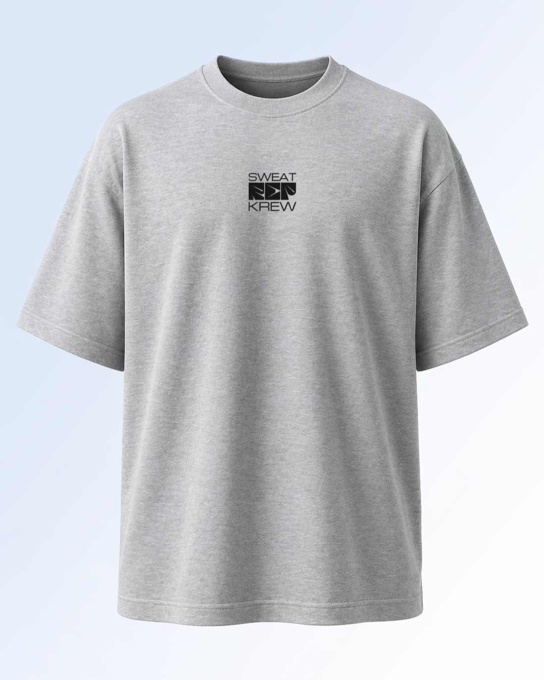 Men's Oversized Breaking Limits Grey T-Shirt