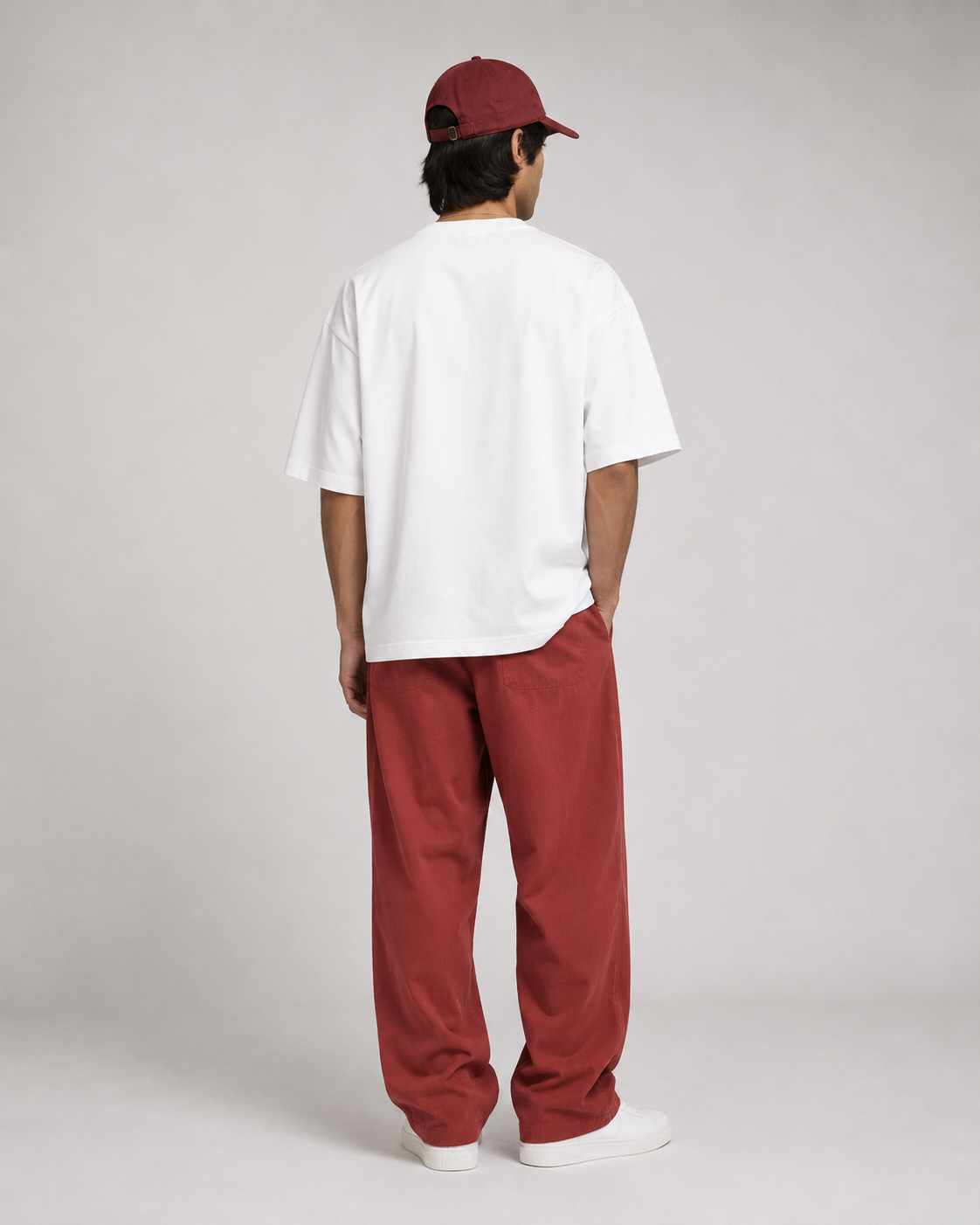Men's Oversized Balance T-Shirt Pure White