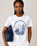 Women's Crew Neck Energy T-Shirt Pure White