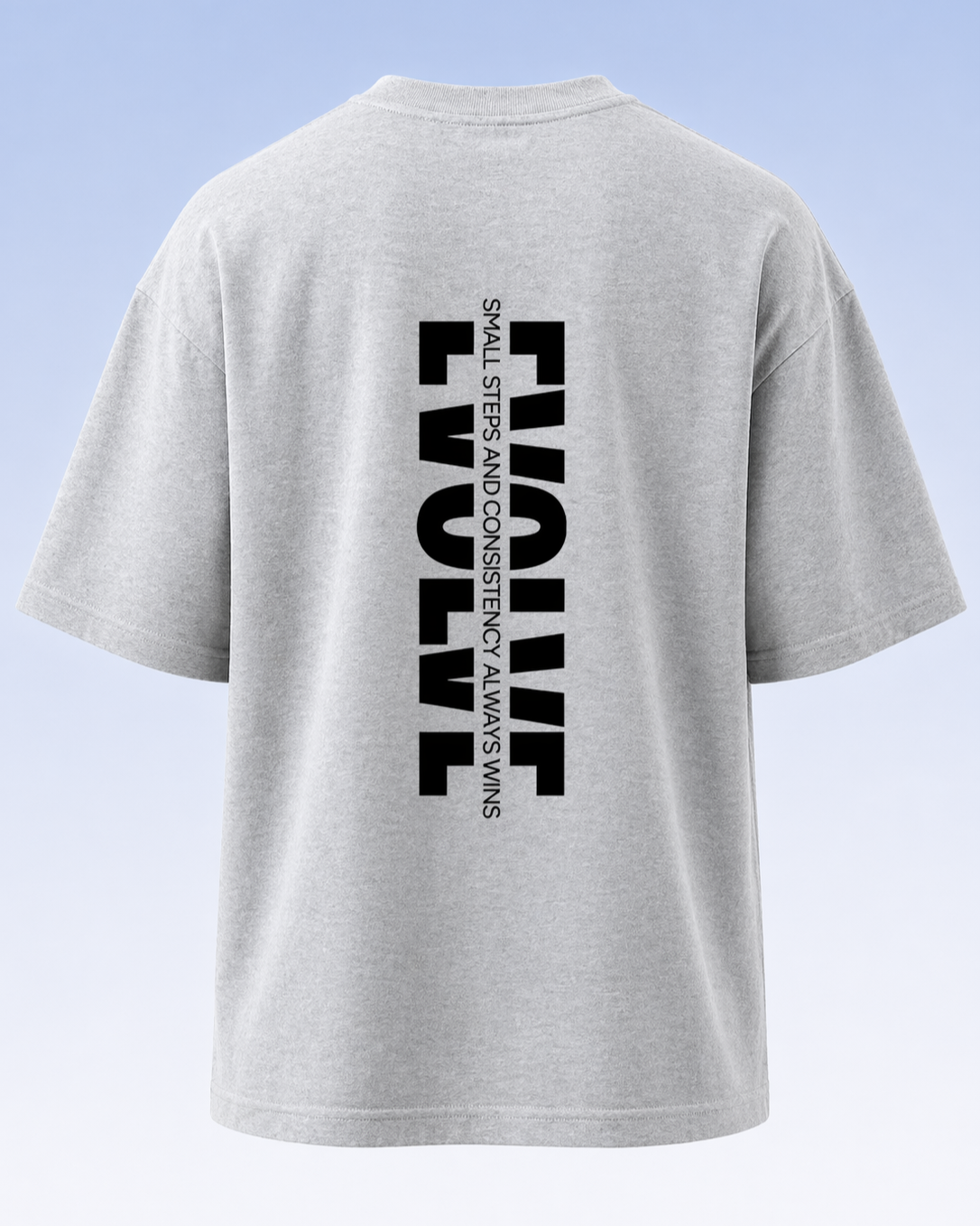Men's Oversized Evolve T-Shirt Grey