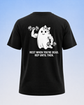 Women's Crew Neck Regular Fit Ghosty T-Shirt Midnight Noir