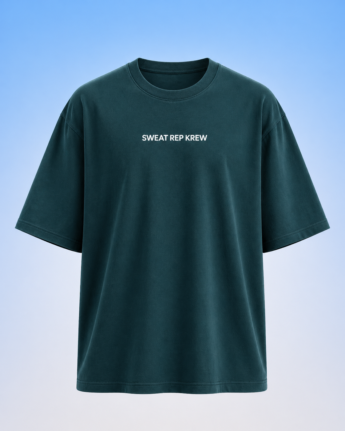 Men's Oversized Krew T-Shirt Depth Blue