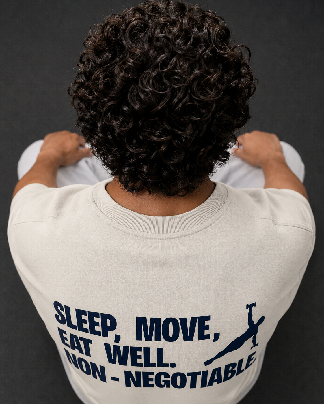 Men's Oversized NON. T-Shirt Ivory White