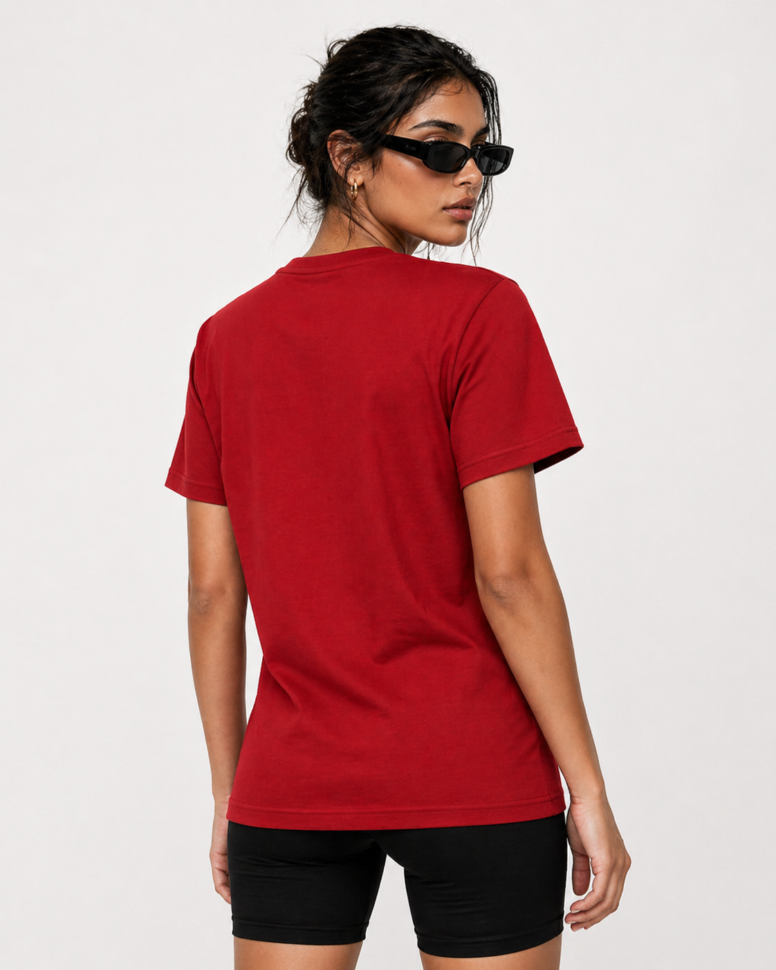 Women's Classic Krew Soft Power T-Shirt Ruby Red