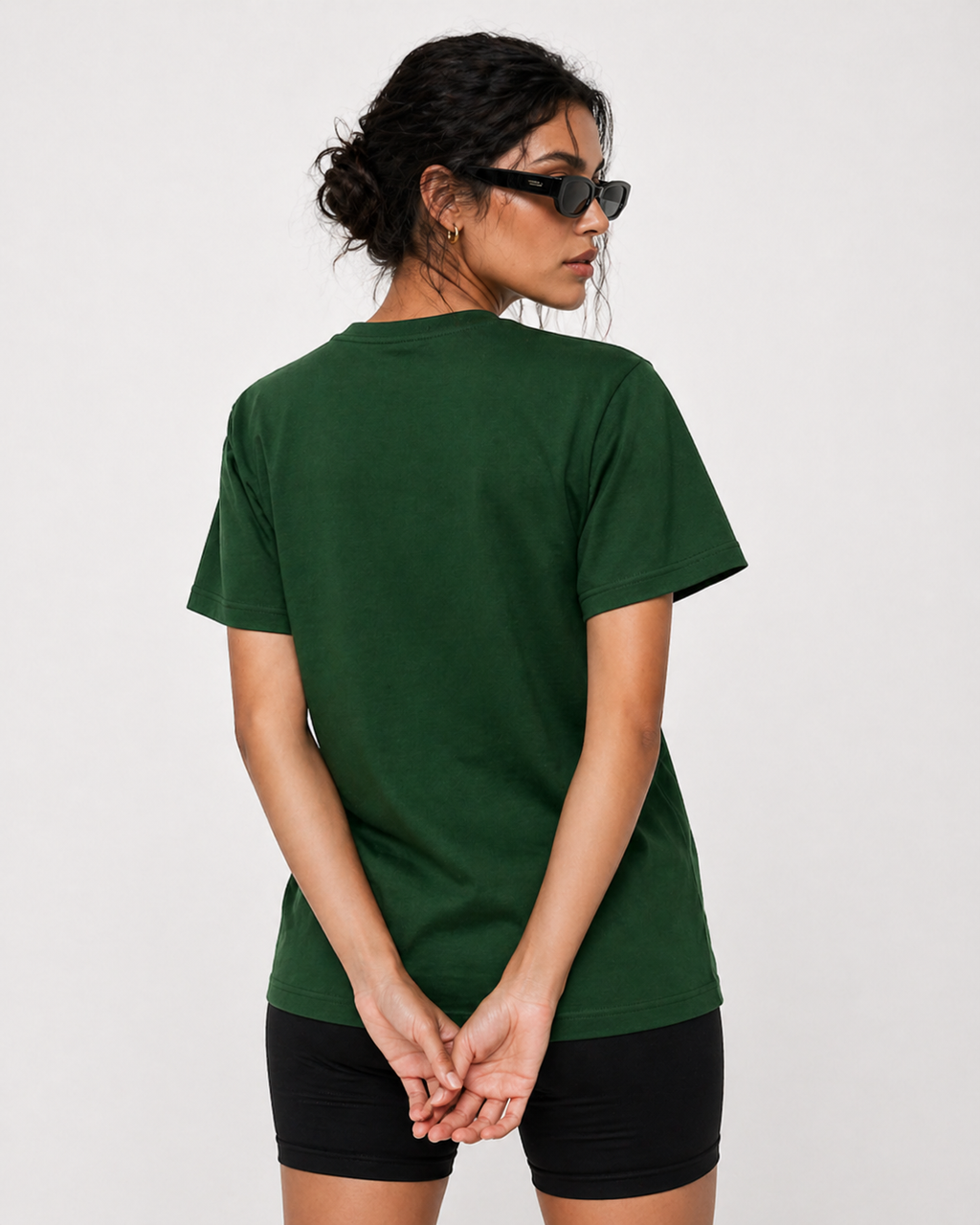 Women's Classic Krew Soft Power T-Shirt Emerald Green