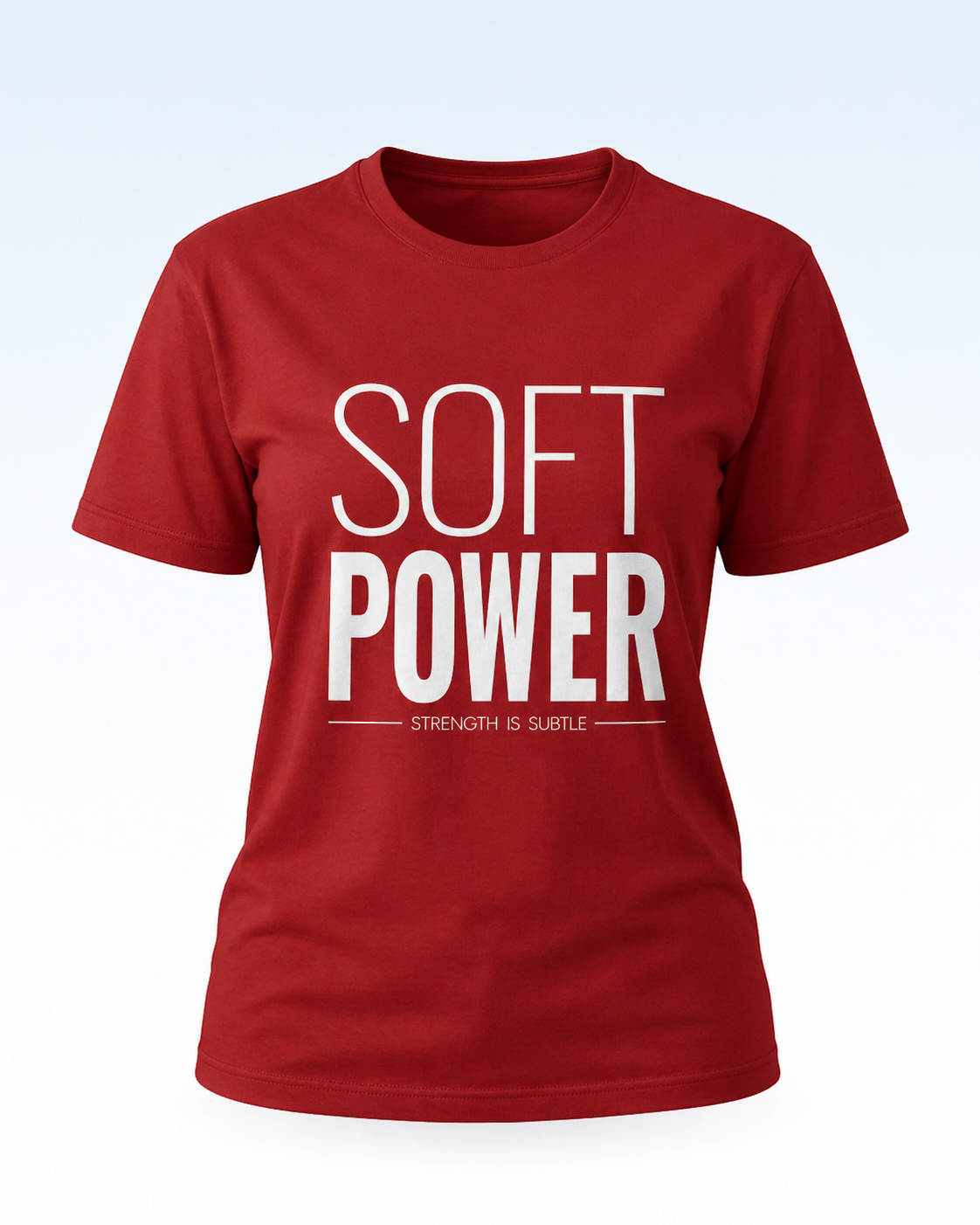 Women's Classic Krew Soft Power T-Shirt Ruby Red