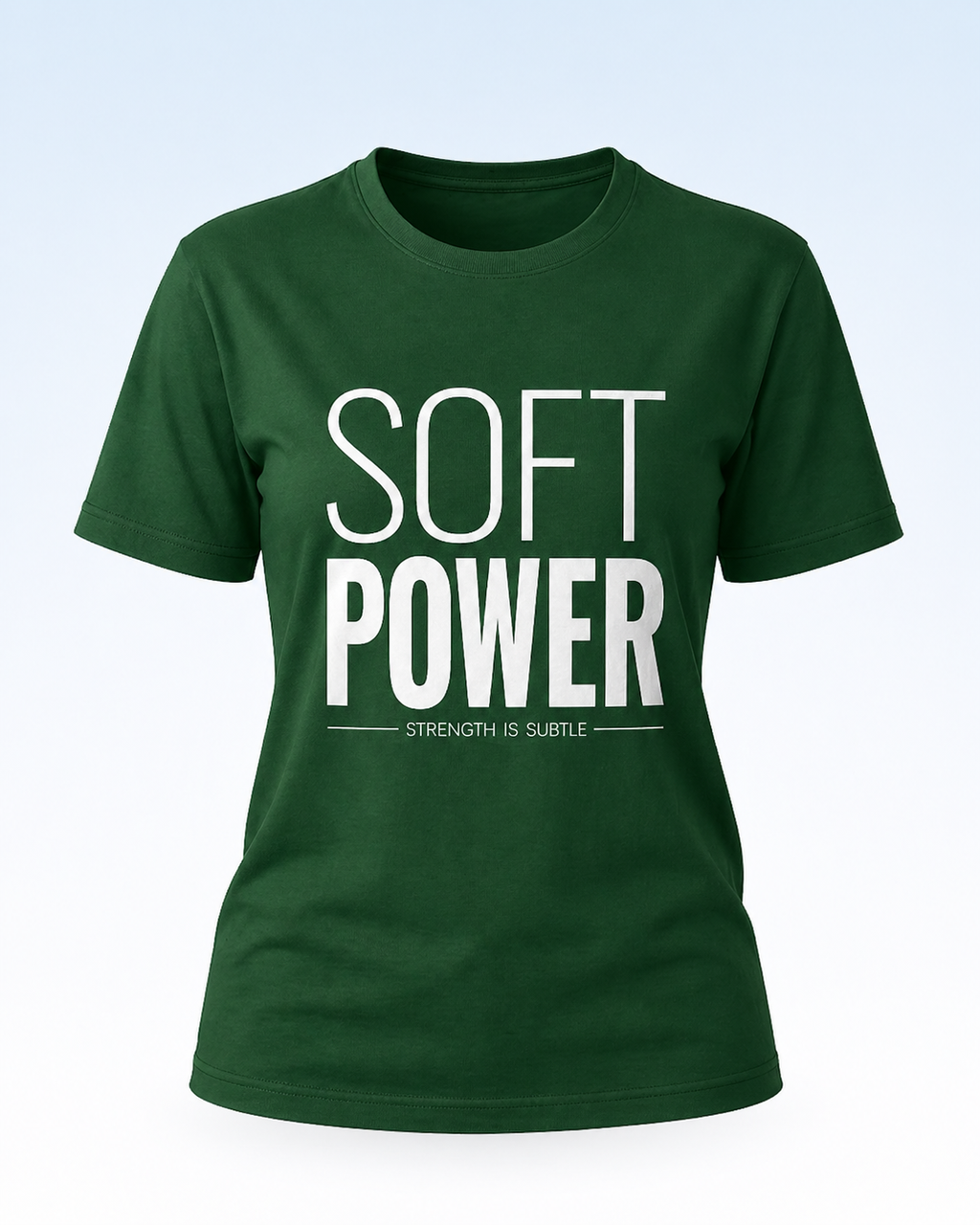 Women's Classic Krew Soft Power T-Shirt Emerald Green
