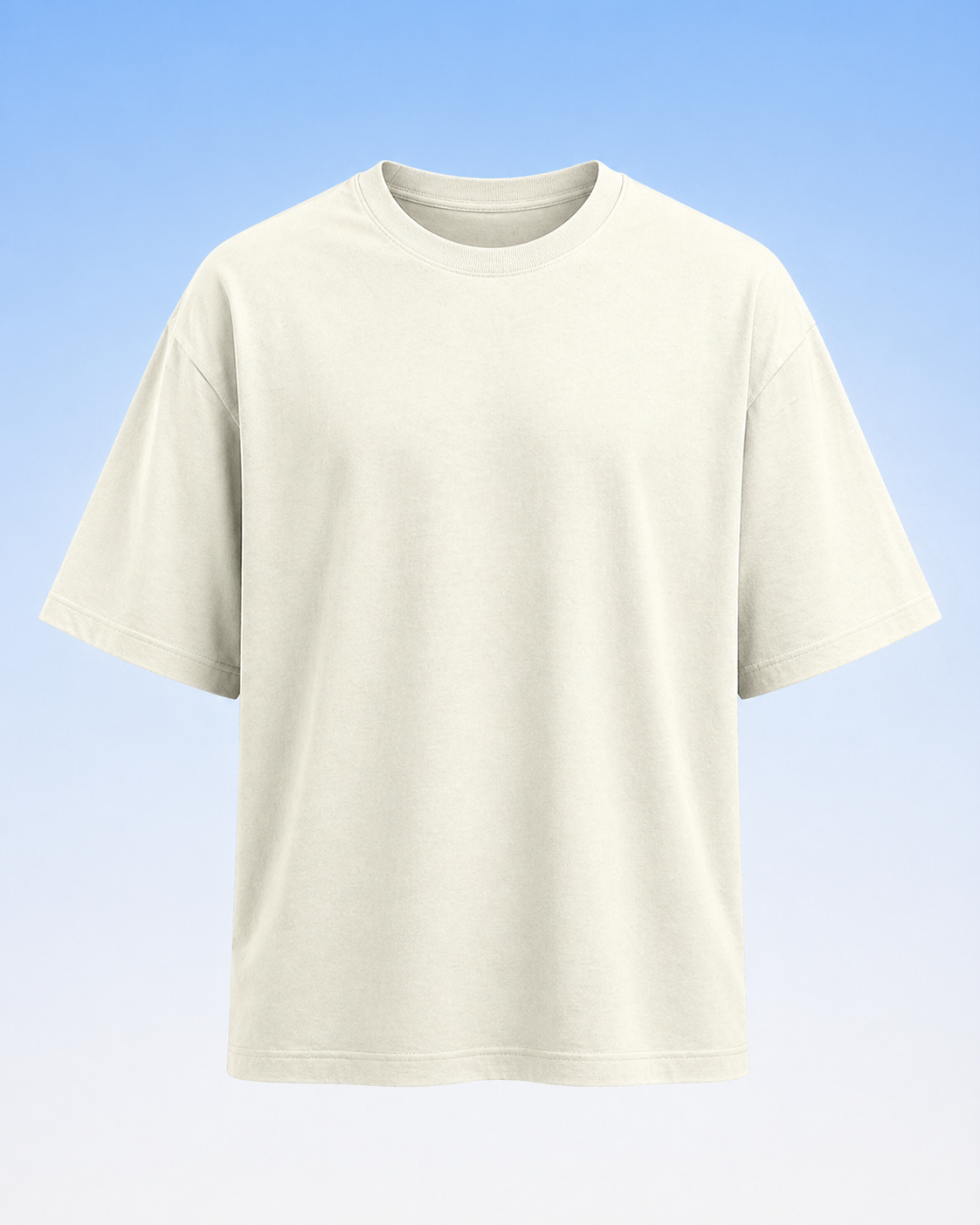 Men's Oversized Classic T-Shirt Ivory White