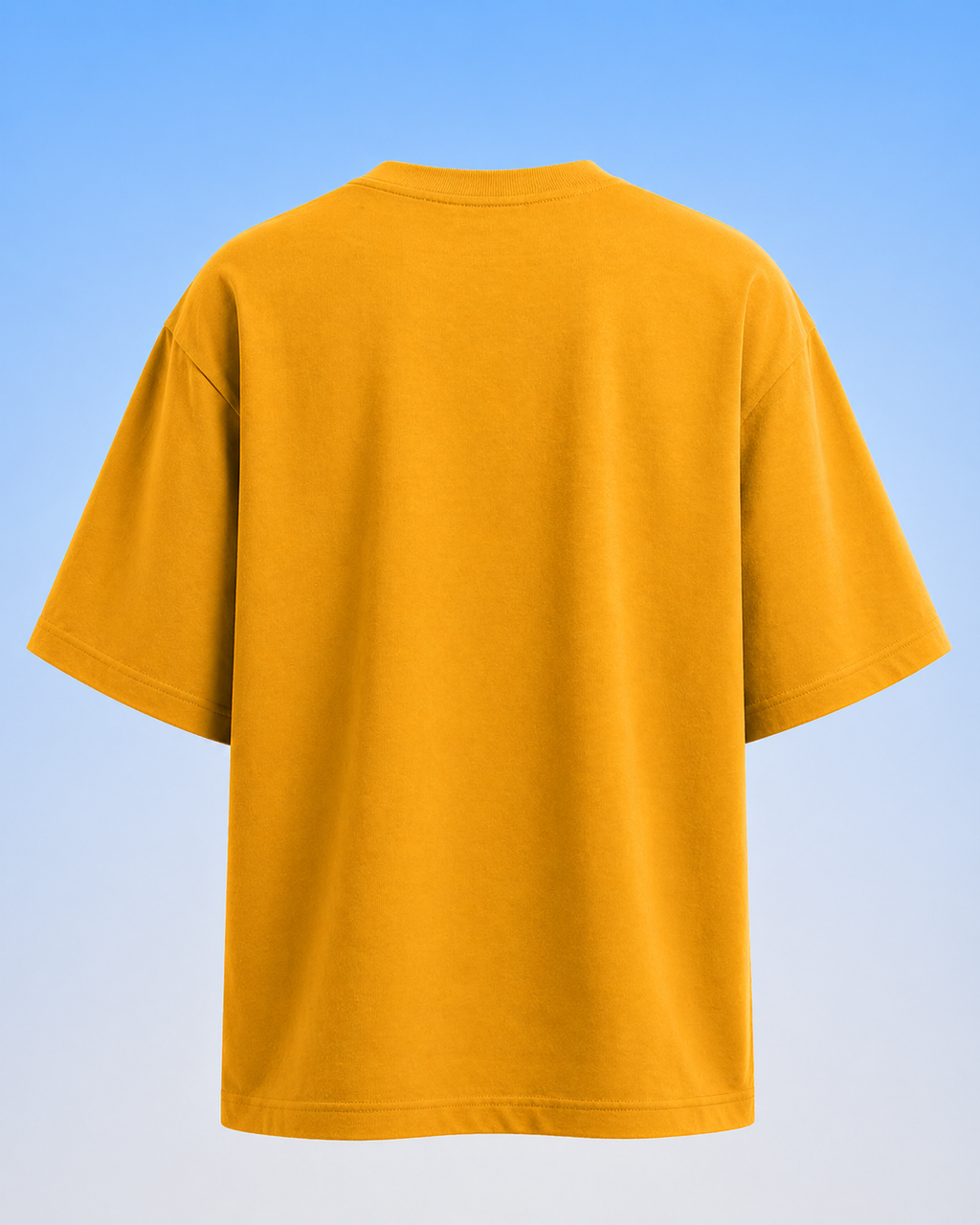 Men's Oversized Classic T-Shirt Sunrise Gold