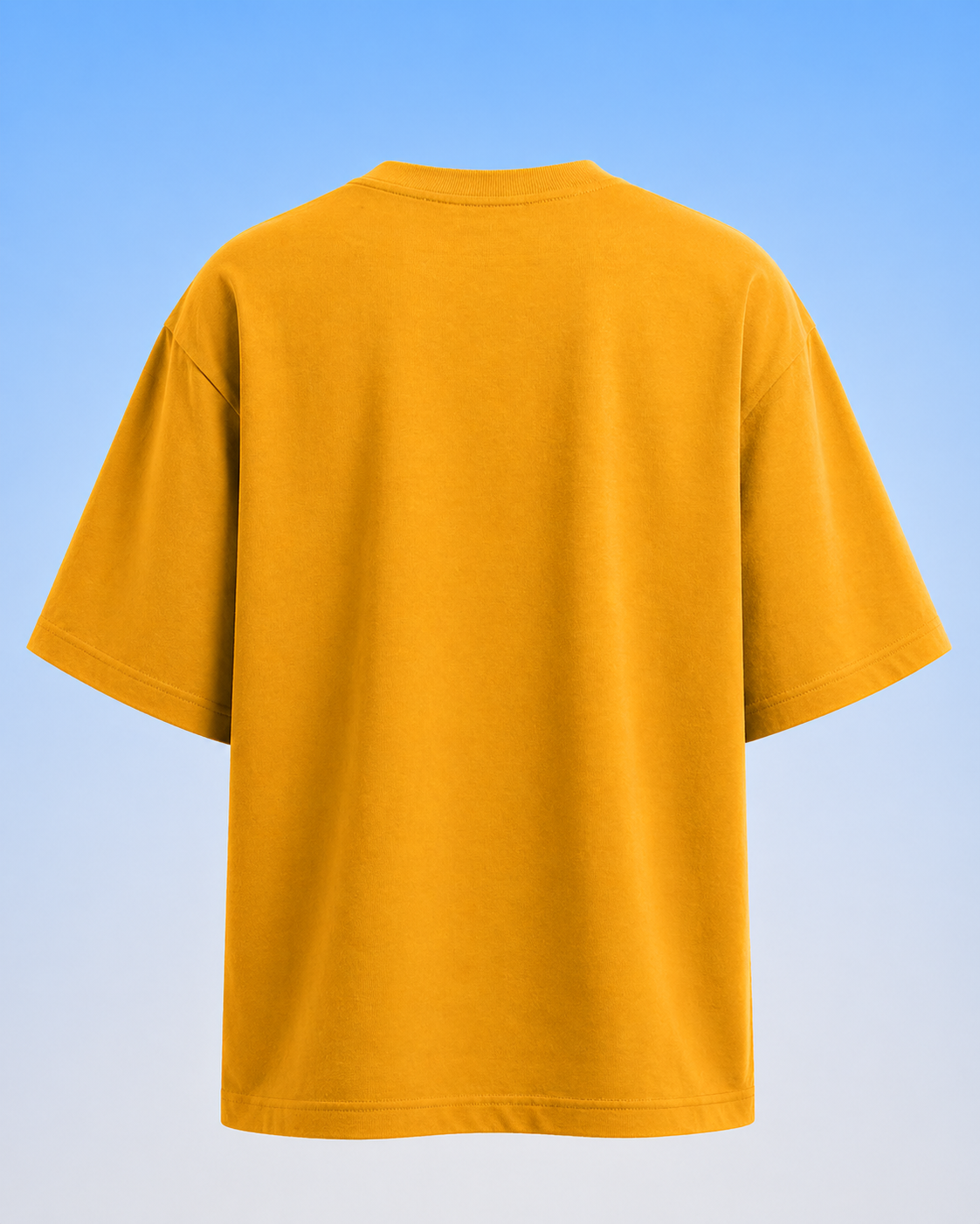 Men's Oversized Classic T-Shirt Sunrise Gold