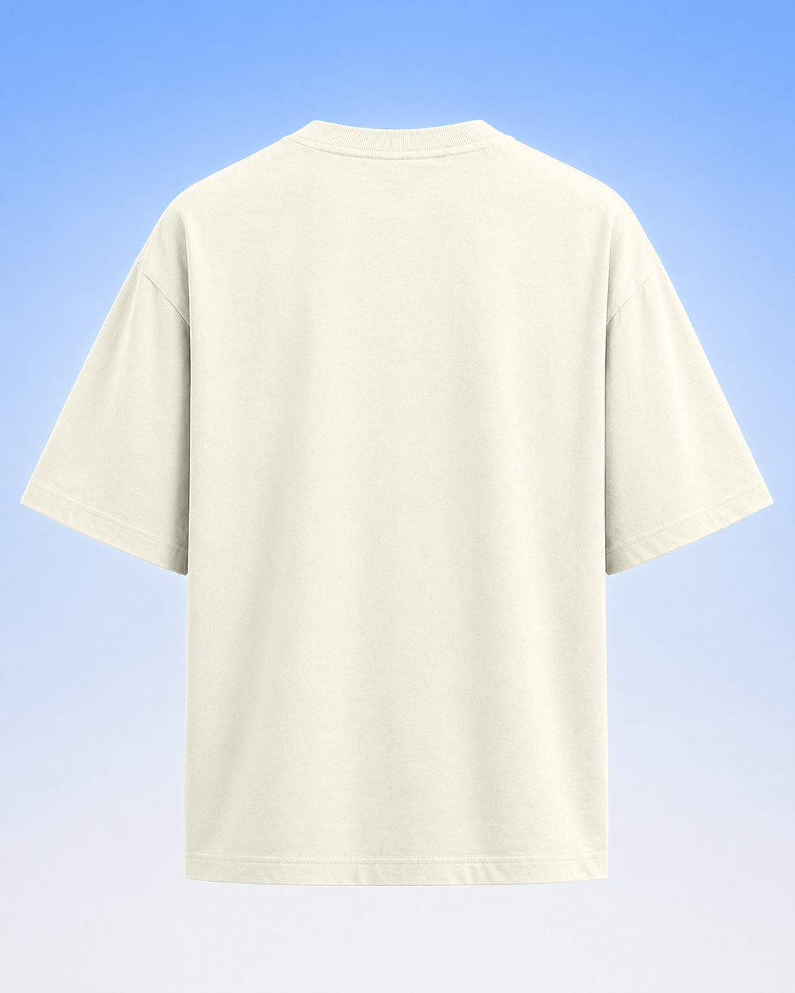 Men's Oversized Classic T-Shirt Ivory White