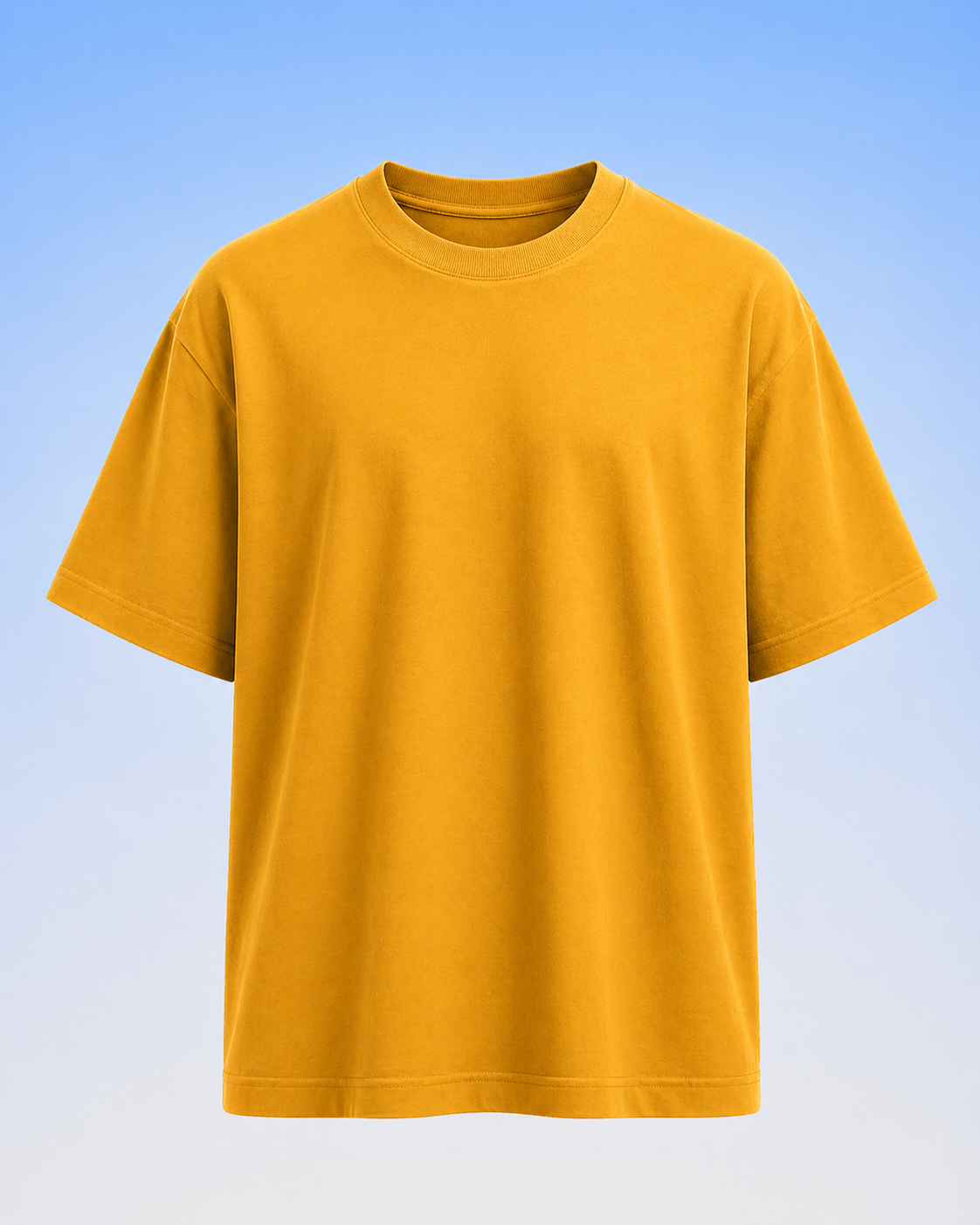 Men's Oversized Classic T-Shirt Sunrise Gold