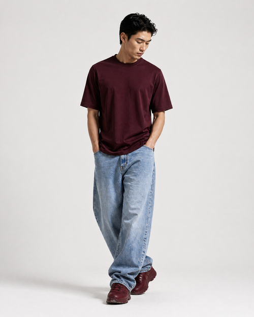 Classic Krew Supima T-Shirt Crimson Core