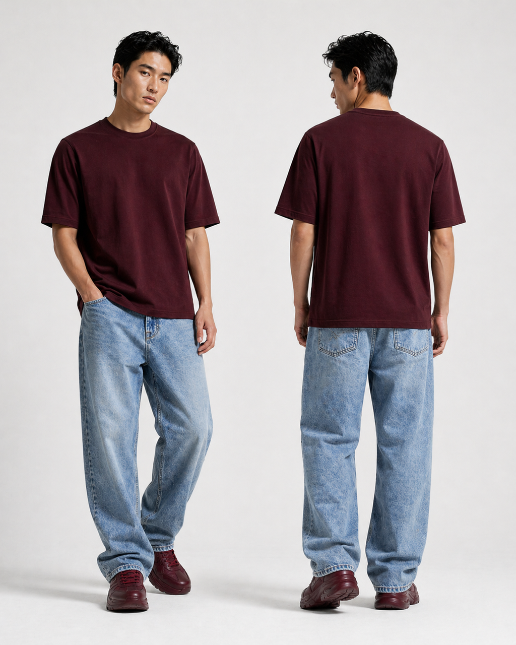 Classic Krew Supima T-Shirt Crimson Core