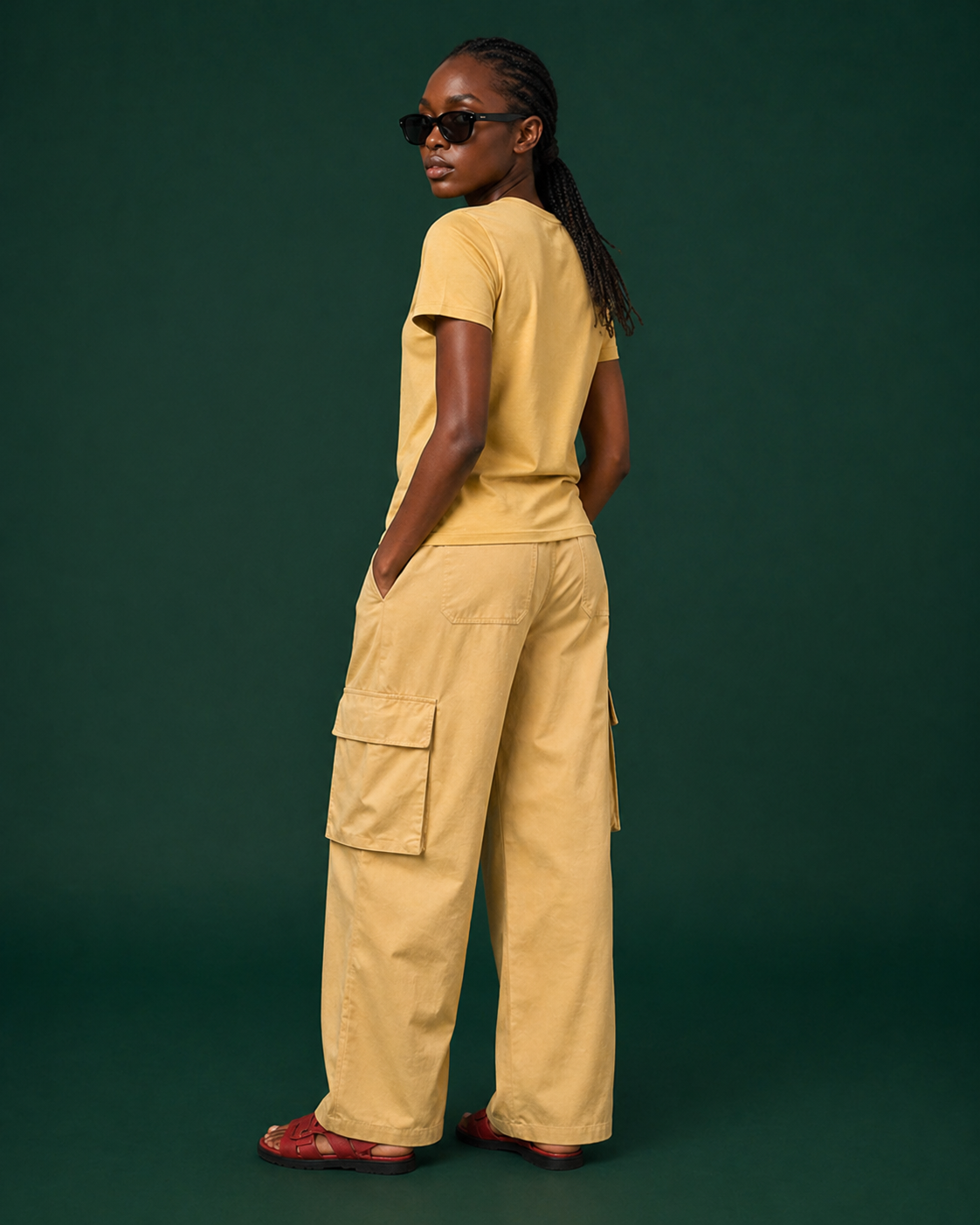 Women's Classic Krew T-Shirt Beige